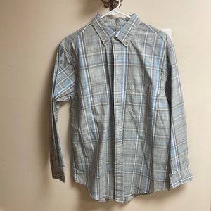 Men’s long sleeve Hager button up dress shirt